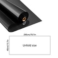 thumbnail image 1 of Window Privacy Film One Way Daytime Privacy Sun Blocking Anti Uv Reflective Window Tint for Home and Office, Kitchen, Bathroom Black, 1 of 6