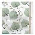 thumbnail image 1 of Window Privacy Film Photo Of Plant Leaves Electrostatic Frosted Glass Film Opaque Bedroom And Bathroom Hidden Sliding Door Private PVC Sticker, 1 of 8