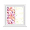 thumbnail image 1 of Window Privacy Film Purple Coral Coastal Stained Glass Window Film Decorative Sun Block Window Cover Summer Beach Nautical Ocean Sea Window Clings Static Adhesive Sticker for Bathroom 17.7"x39.3", 1 of 7