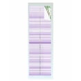 thumbnail image 1 of Window Privacy Film Purple Stripe Stained Glass Window Film Decorative Sun Block Window Cover Abstract Art Modern Vertical Striped Window Clings Static Adhesive Sticker for Bathroom 29.5"x118", 1 of 7