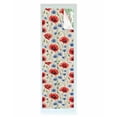 thumbnail image 1 of Window Privacy Film Red Poppy Flower Stained Glass Window Film Decorative Sun Block Window Cover Blue Daisy Floral Patriotic 4th of July Window Clings Static Adhesive Sticker for Bathroom 23.6"x78.7", 1 of 6