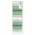 thumbnail image 1 of Window Privacy Film Sage Green Stripes Stained Glass Window Film Decorative Sun Block Window Cover Modern Spring Abstract Striped Window Clings Static Adhesive Sticker for Bathroom 29.5"x118", 1 of 7