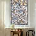thumbnail image 1 of Window Privacy Film, Stained Glass Decorative Static Cling, Removable Laser Sun Blocking Vinyl Covering,Frosting Window Film for Home Kitchen Living Room,17.7"x39.4", 1 of 5