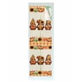 thumbnail image 1 of Window Privacy Film Thanksgiving Gnomes Stained Glass Window Film Decorative Sun Block Window Cover Fall Sunflower Pumpkin Retro Plaid Window Clings Static Adhesive Sticker for Bathroom 23.6"x78.7", 1 of 7