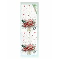 thumbnail image 1 of Window Privacy Film Valentine Red Love Heart Stained Glass Window Film Decorative Sun Block Window Cover Eucalyptus Leaves Rose Window Clings Static Adhesive Sticker for Bathroom 23.6"x78.7", 1 of 7