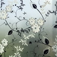 thumbnail image 1 of Window Privacy Film for Glass, Floral Removable Static Film, 17.5x78.7 Inch, 1 of 7