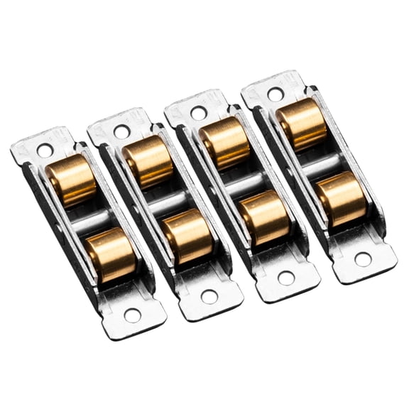 Window Pulley Rollers Metal Single Wheel Designs Push-Pull Sliding Window Roller Metal Wheel for door & Cabinet Sliding