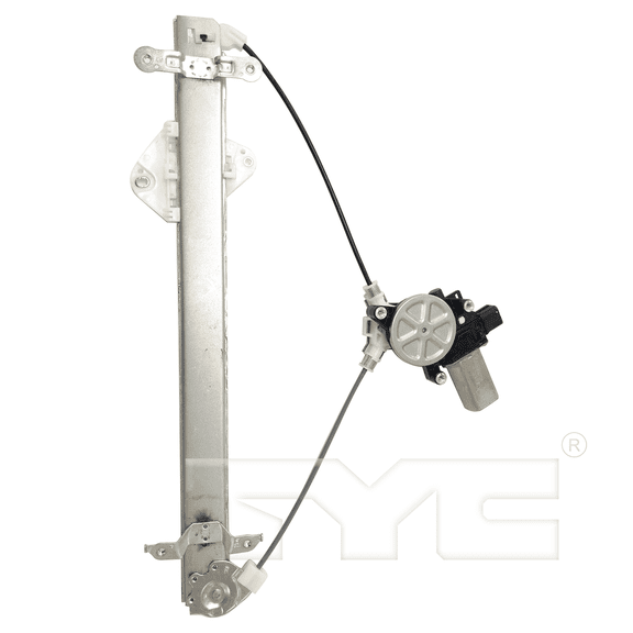 Window Regular Assembly w/Motor for 09-13 Subaru Forester Front Left Driver