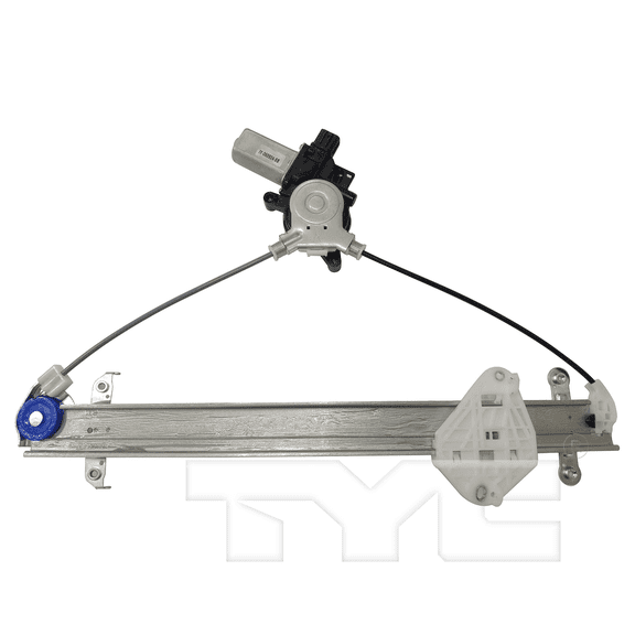Window Regular Assembly w/Motor for 09-13 Subaru Forester Front Right Passenger