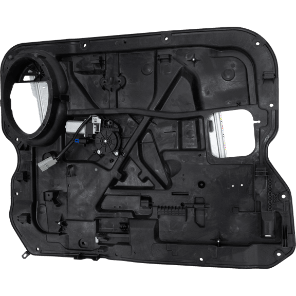 Window Regulator Compatible with 2011-2018 Ram 1500, 2009-2010 Dodge Ram 1500, 2010 Dodge Ram 2500, 2011-2020 Ram 2500, 2010 Dodge Ram 3500, 2013 Ram 3500 Front, Driver Side Power