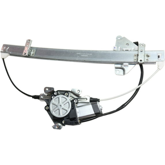 Window Regulator Compatible For 1987-1995 Nissan Pathfinder 1995-1997 Pickup Front, Right Passenger Power With Motor