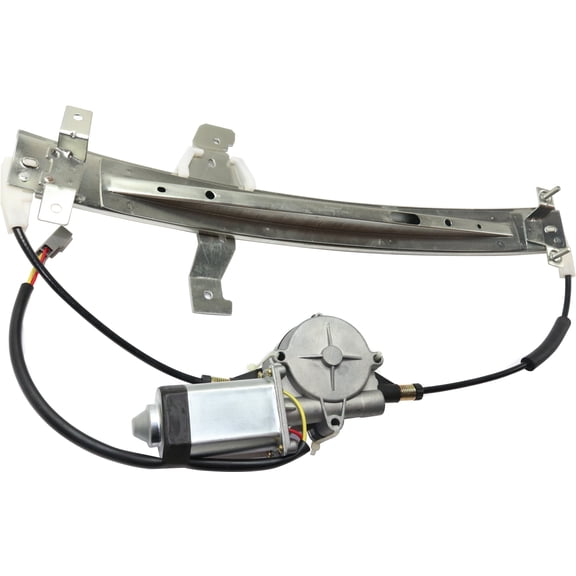 Window Regulator Compatible For 1990-1994 Lincoln Town Car Front, Left Driver Power With Motor