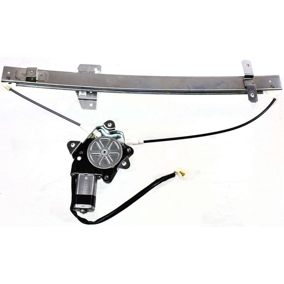 Window Regulator Compatible For 1991-1998 Suzuki Sidekick Front, Left Driver Sport Utility Power With Motor