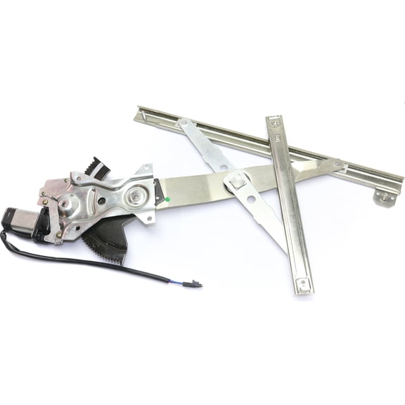 Window Regulator Compatible For 1992-1998 Pontiac Grand Am Buick Skylark Front, Left Driver Sedan Power With Motor