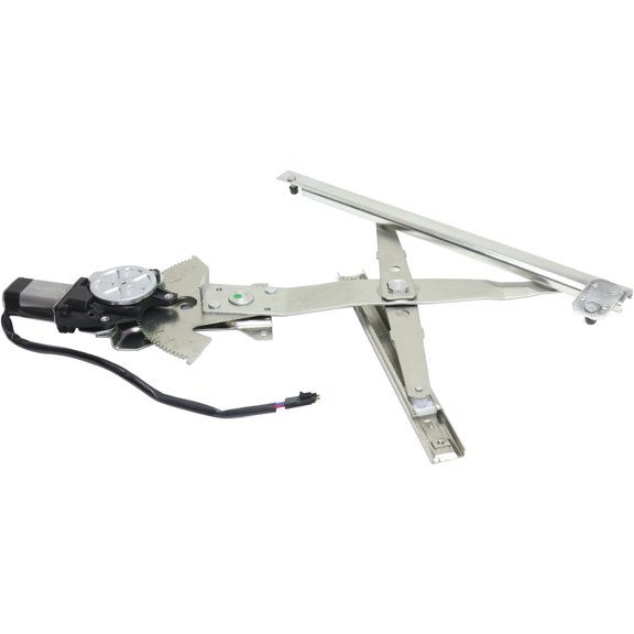 Window Regulator Compatible For 1992-1998 Pontiac Grand Am Buick Skylark Front, Right Passenger Sedan Power With Motor