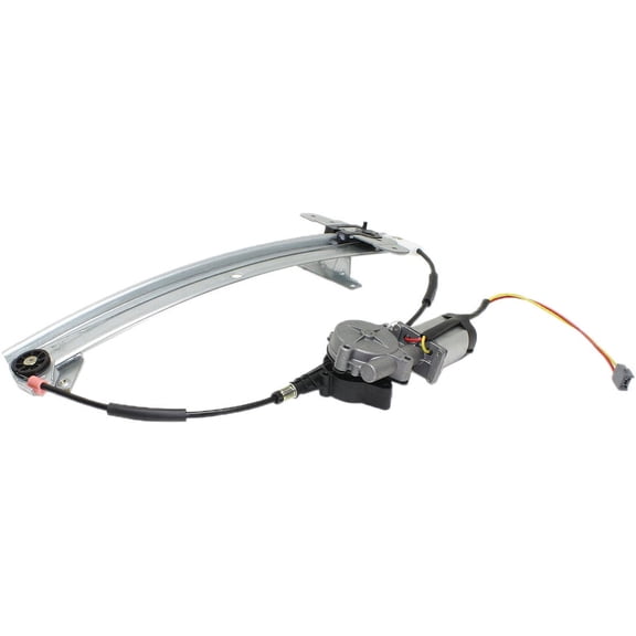 Window Regulator Compatible For 1992-2011 Mercury Grand Marquis Ford Crown Victoria Rear, Left Driver Power With Motor
