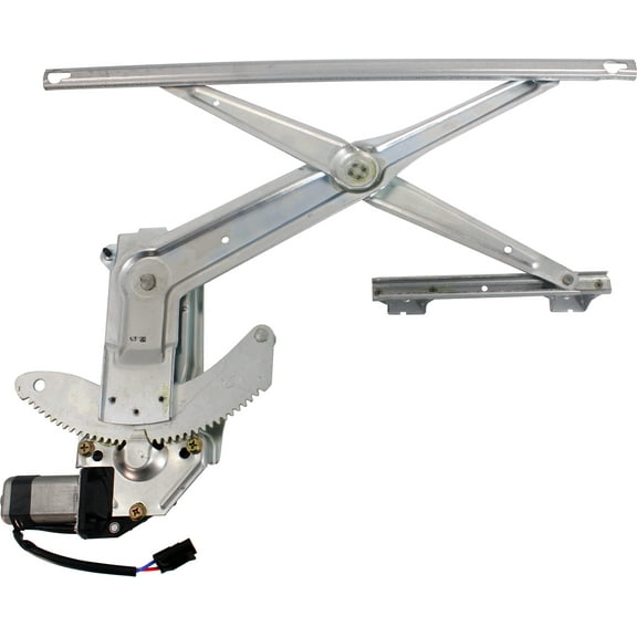 Window Regulator Compatible For 1994-2000, 2002 Dodge Ram 3500 1994-1997, 1999-2000, 2500 Front, Left Driver Power With Motor