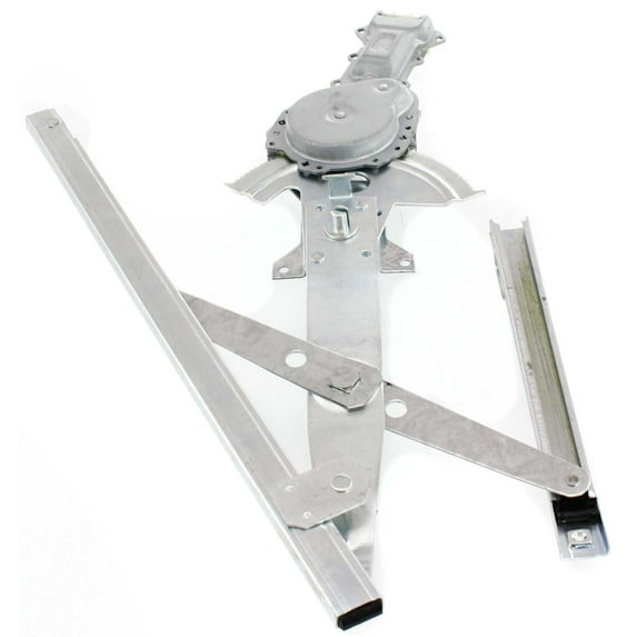 Window Regulator Compatible For 1995-2005 Chevrolet Cavalier Pontiac Sunfire Front, Left Driver Sedan Power With Motor