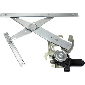 Window Regulator Compatible For 1996-2007 Ford Taurus 1996-2005 Mercury Sable Front, Right Passenger Wagon Sedan Power With Motor
