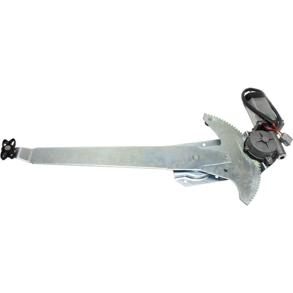 Window Regulator Compatible For 1997 Ford F-250 HD 1980-1996 Front, Left Driver Power With Motor