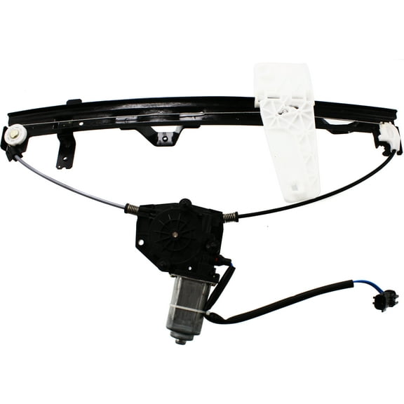Window Regulator Compatible For 1999-2000 Jeep Grand Cherokee Front, Left Driver Power With Motor