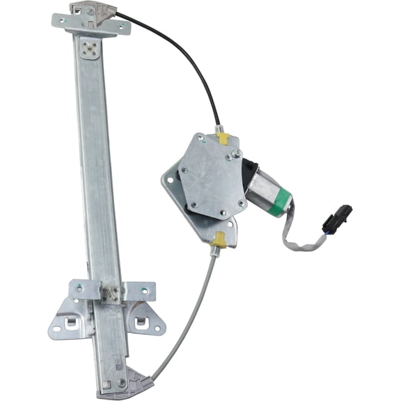 Window Regulator Compatible For 2000-2001 Dodge Dakota 1998-2001 Durango Rear, Right Passenger Power With Motor