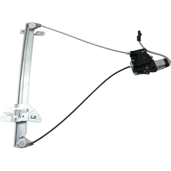 Window Regulator Compatible For 2000-2004 Dodge Dakota 2001-2003 Durango Front, Right Passenger Crew Cab Pickup Power With Motor