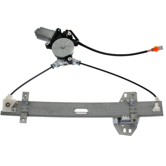 Window Regulator Compatible For 2001-2006 Acura MDX Rear, Left Driver Power With Motor