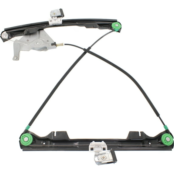 Window Regulator Compatible For 2002-2008 Jaguar X-Type Front, Left Driver Sedan Wagon Power