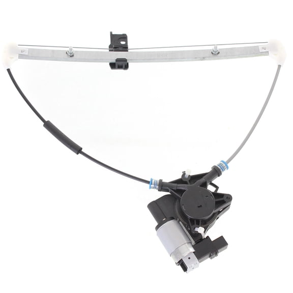 Window Regulator Compatible For 2003-2008 Mazda 6 Rear, Left Driver Power With Motor