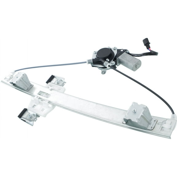 Window Regulator Compatible For 2004-2014 Ford F-150 Rear, Right Passenger Extended Cab Pickup Power With Motor