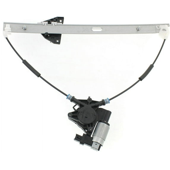 Window Regulator Compatible For 2006-2010, 2012-2017 Mazda 5 Front, Left Driver Power With Motor
