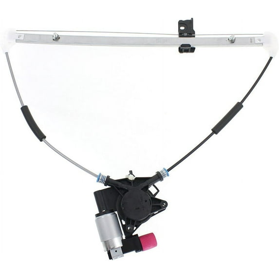 Window Regulator Compatible For 2006-2010, 2012-2017 Mazda 5 Rear, Right Passenger Power With Motor