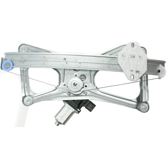 Window Regulator Compatible For 2006-2011 Honda Civic Front, Left Driver Sedan Power With Motor