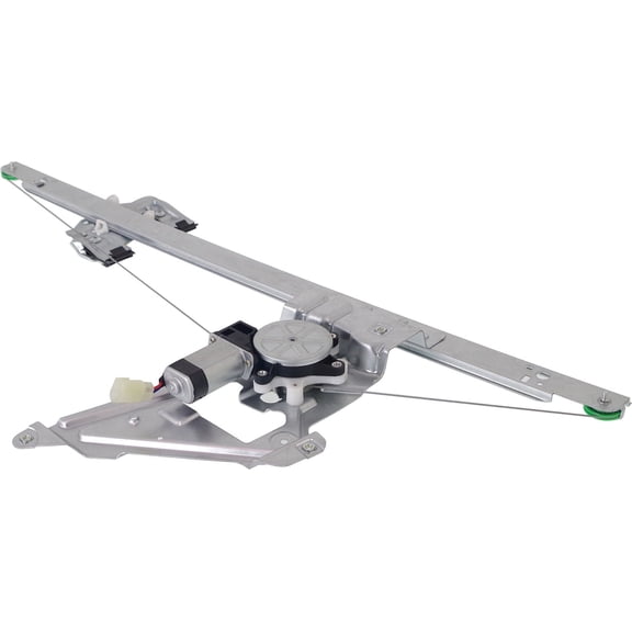 Window Regulator Compatible For 2007-2009 Dodge Sprinter 2500 2010-2018 Freightliner 3500 Front, Left Driver Power With Motor