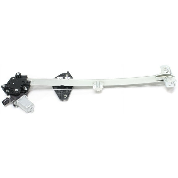 Window Regulator Compatible For 2007-2011 Honda CR-V Front, Left Driver Power With Motor