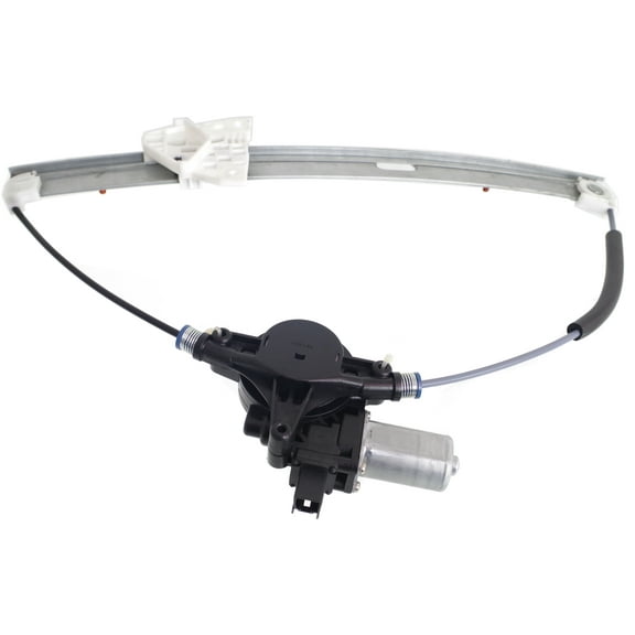 Window Regulator Compatible For 2010-2013 Mazda 3 2010, 2012-2013 Sport Front, Right Passenger Sedan Hatchback Power With Motor