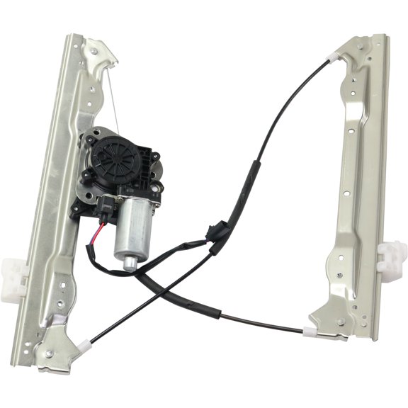 Window Regulator Compatible For 2011-2014 Chrysler 200 Dodge Avenger Front, Right Passenger Sedan Power With Motor