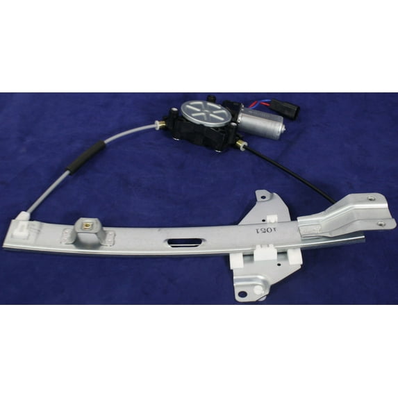 Window Regulator Compatible For 2014-2016 Chevrolet Impala Limited 2006-2013 Rear, Left Driver Power With Motor