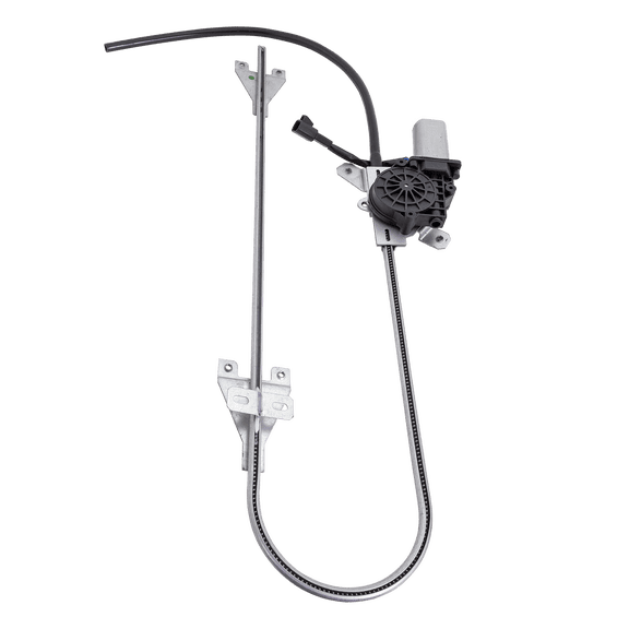 Window Regulator Compatible with 2003-2010 Kenworth T2000, 2006-2009 Peterbilt 386, 2006-2010 Peterbilt 387 Front, Driver Side Power