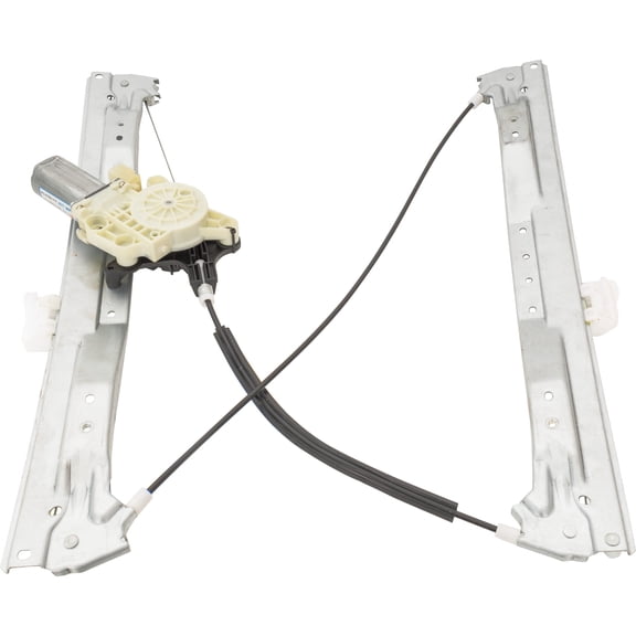 Window Regulator Compatible with 2008-2020 Dodge Grand Caravan 2008-2016 Chrysler Town and Country Front, Right Passenger Power With Motor