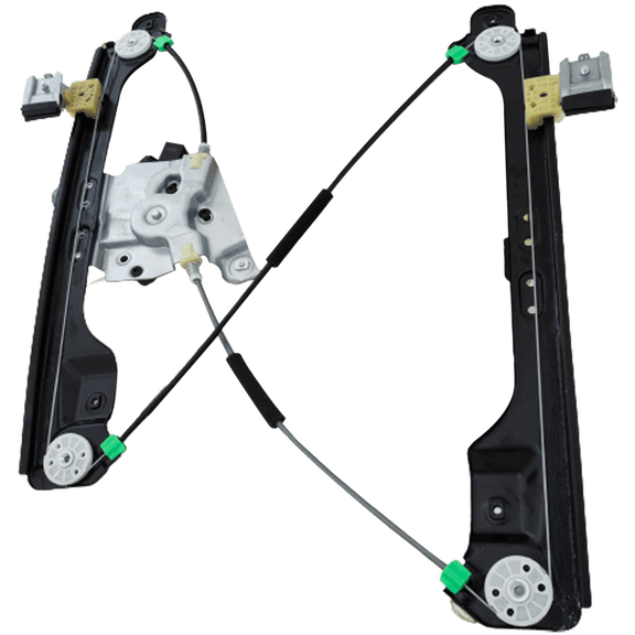 Window Regulator Compatible with 2010-2015 Cadillac SRX, 2011 Saab 9-4X Front, Passenger Side Power