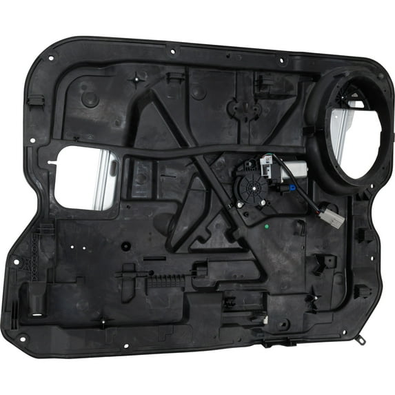 Window Regulator Compatible with 2011-2018 Ram 1500 2010 Dodge 2500 Front, Right Passenger Crew Cab Pickup Extended Power With Motor