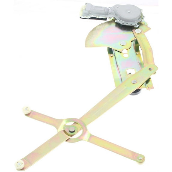 Window Regulator For 1987-1991 Chevrolet Blazer 1982-1991 GMC Jimmy Front, Left Driver Power With Motor