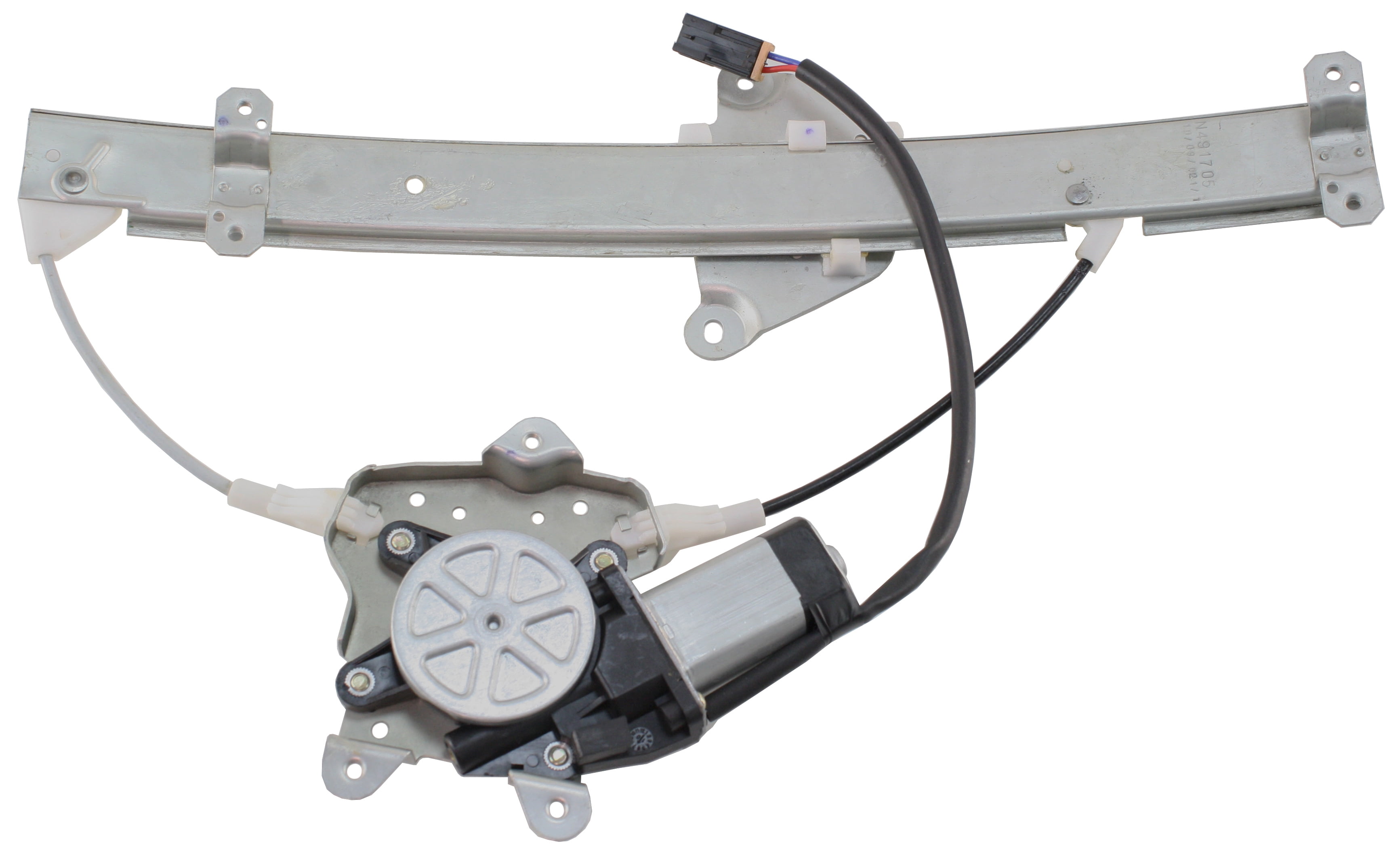 Window Regulator For 1989-1994 Nissan Maxima Rear, Right Passenger Power With Motor