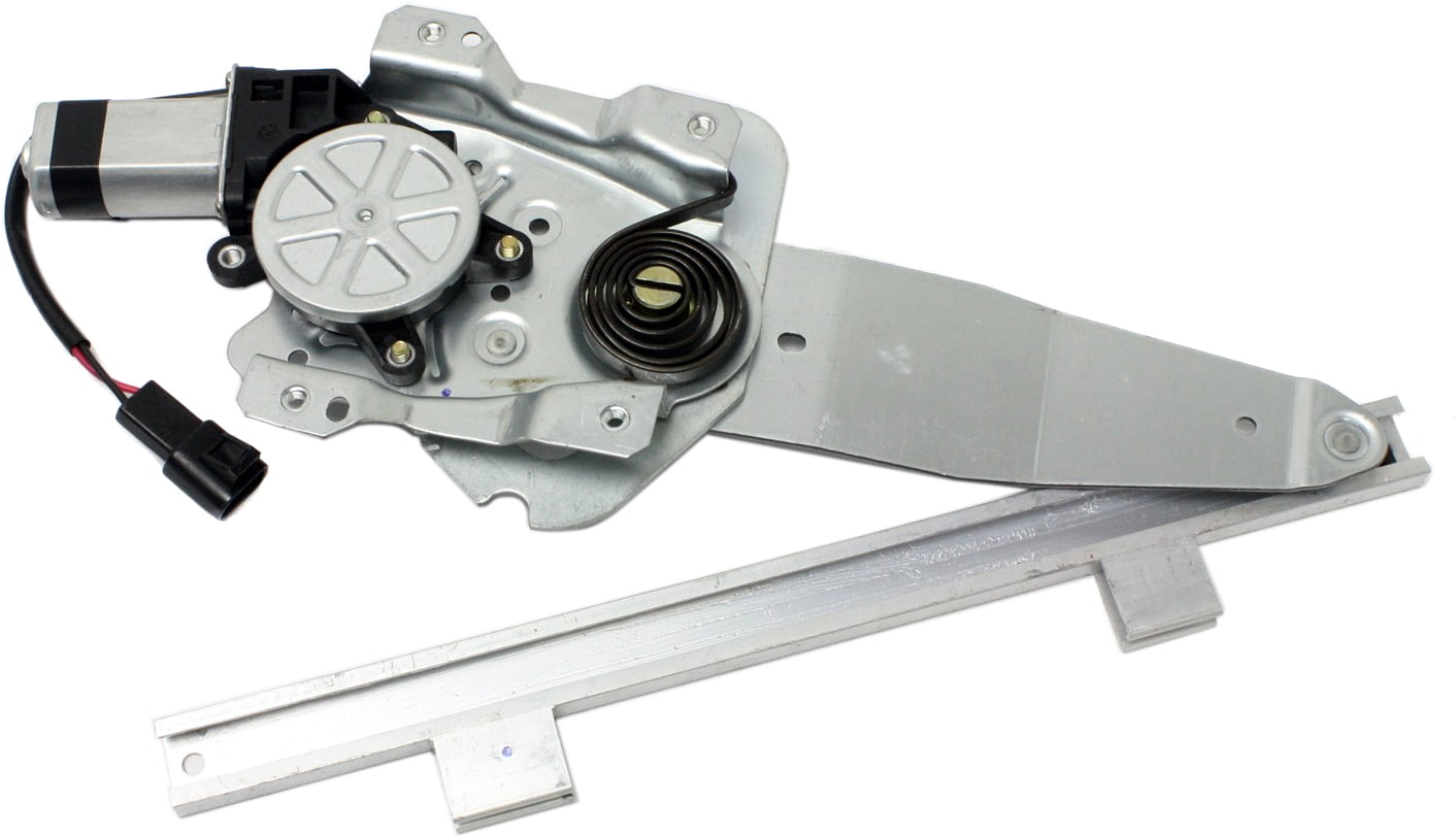 Window Regulator For 1996-2002 Saturn SL2 SL1 Rear, Left Driver Power With Motor