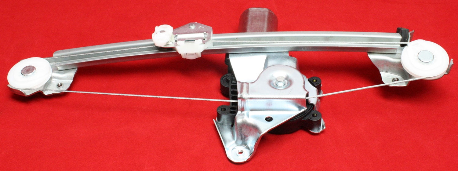 Window Regulator For 1997-2003 Chevrolet Malibu 1997-1999 Oldsmobile Cutlass Rear, Left Driver Power With Motor