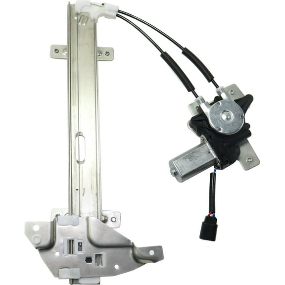 Window Regulator For 1997-2003 Pontiac Grand Prix Rear, Right Passenger Sedan Power With Motor
