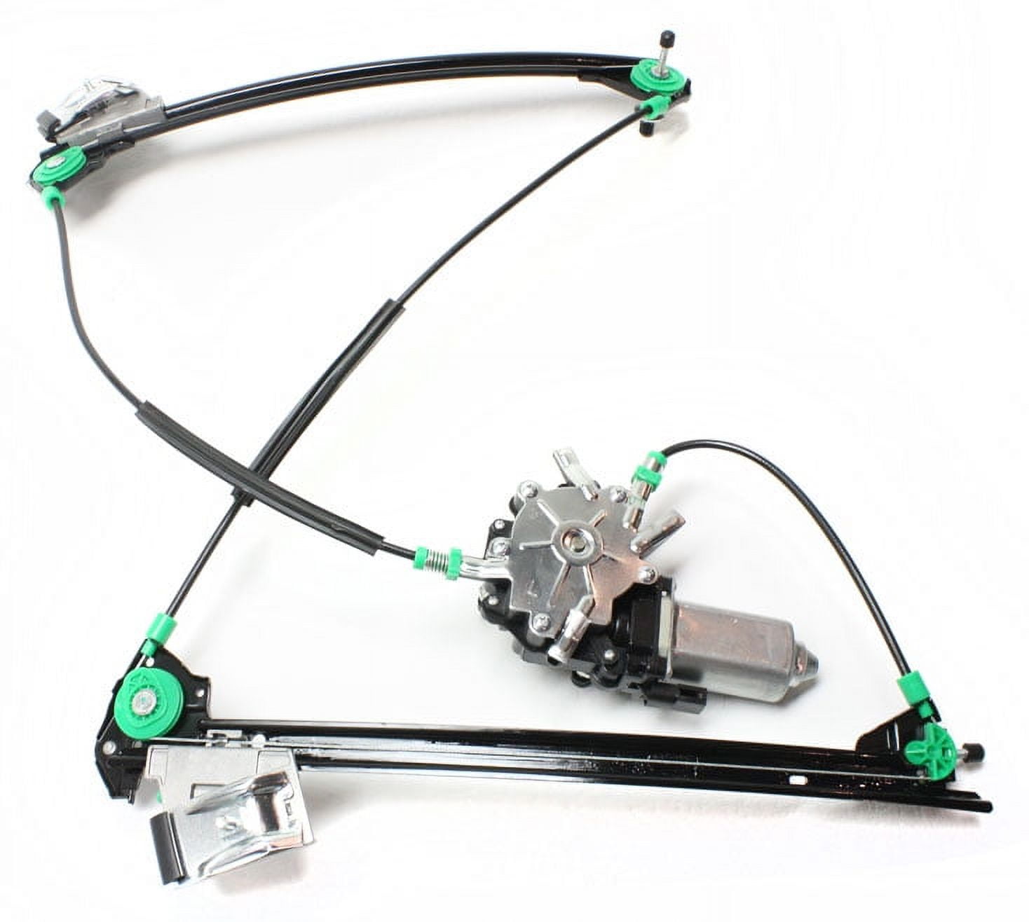 Window Regulator For 1997-2004 Chevrolet Corvette Front, Left Driver Power With Motor