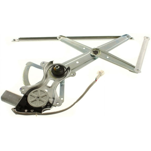 Window Regulator For 1998-2007 Toyota Land Cruiser Lexus LX470 Front, Right Passenger Power With Motor